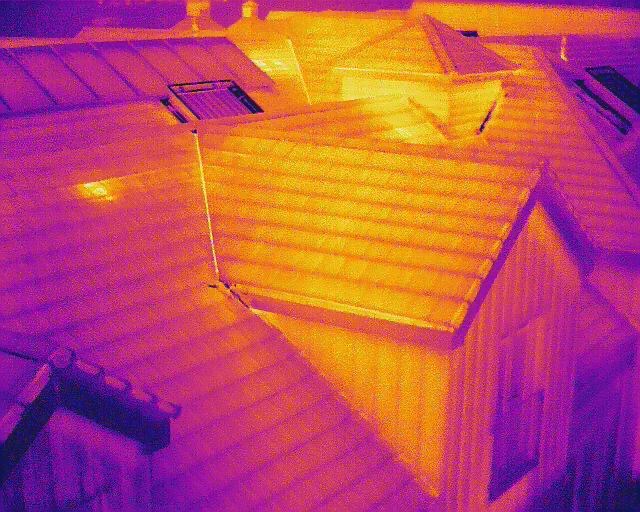 Thermal Imaging Roof Survey Image Havant